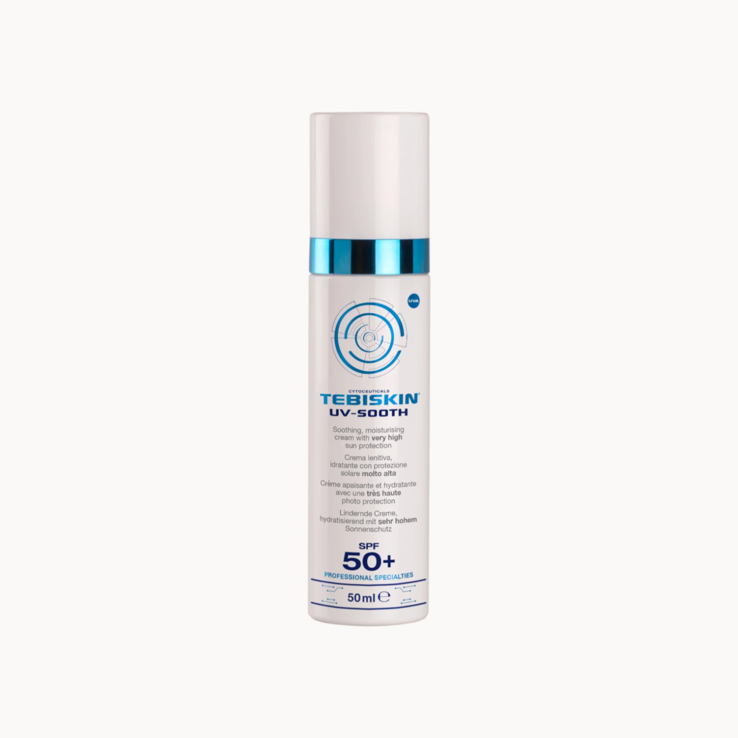 TEBISKIN - UV-SOOTH SPF 50 50ML - dehuidspecialistshop